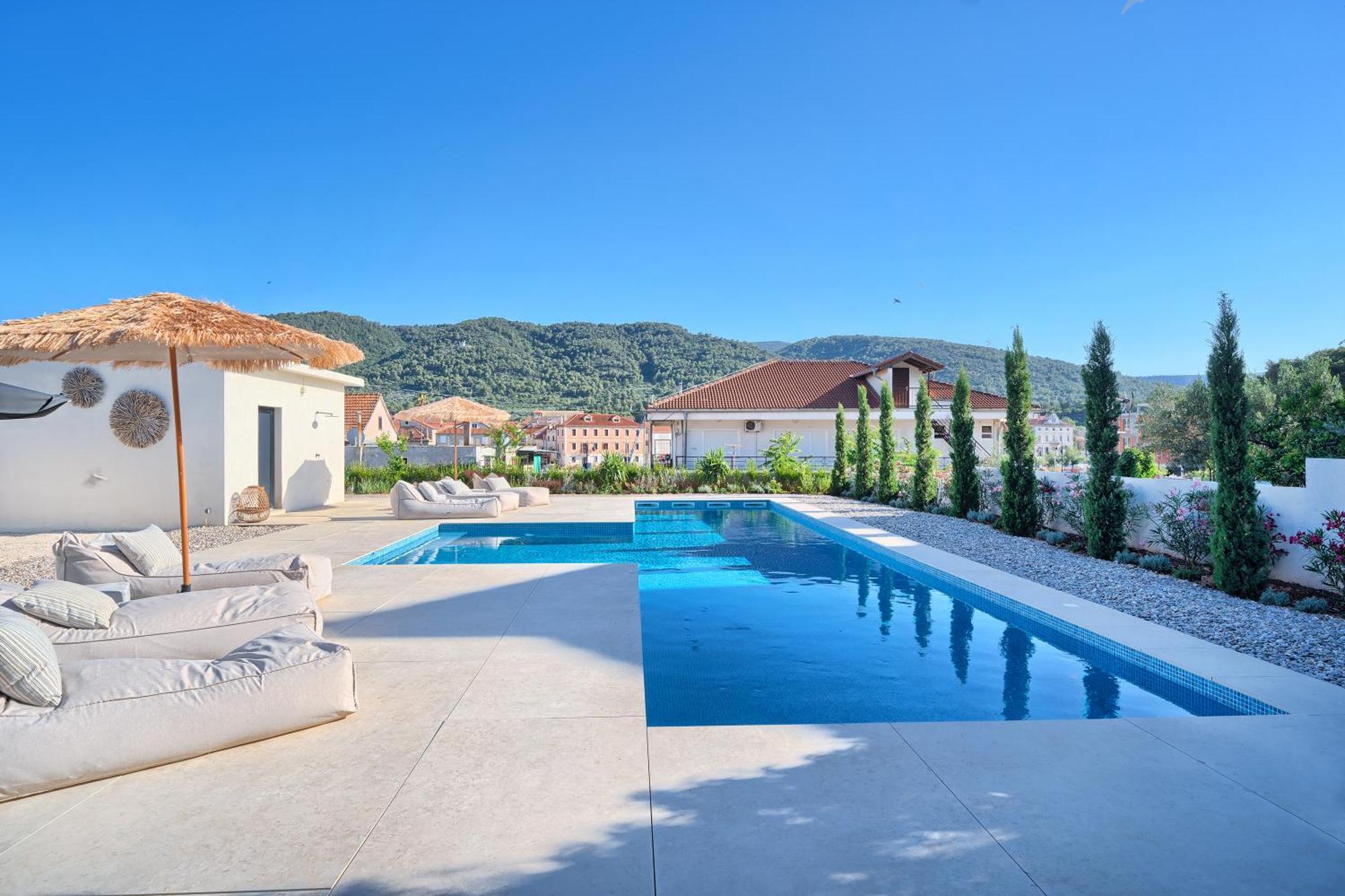 Hvar Luxury Villa And Pool With View In Heart Of Stari Grad Stari Grad  Bagian luar foto